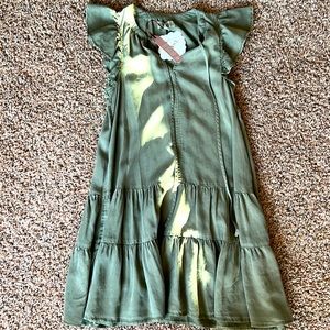 Knox rose ruffle sleeve dress